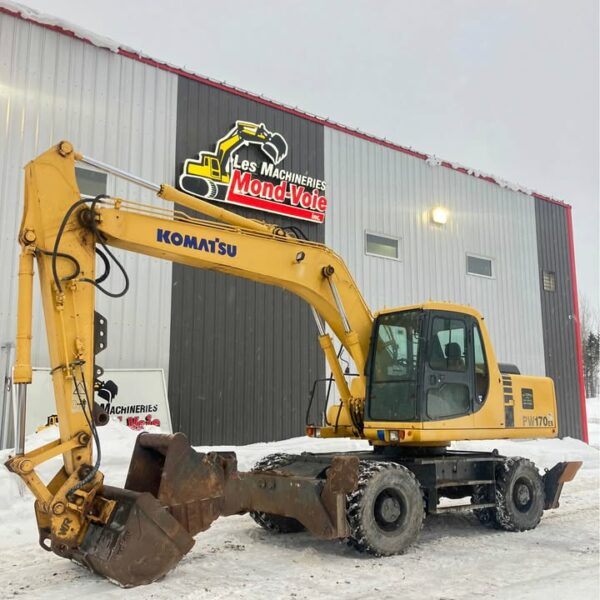 Pelle sur Pneus Komatsu PW170 - 1999