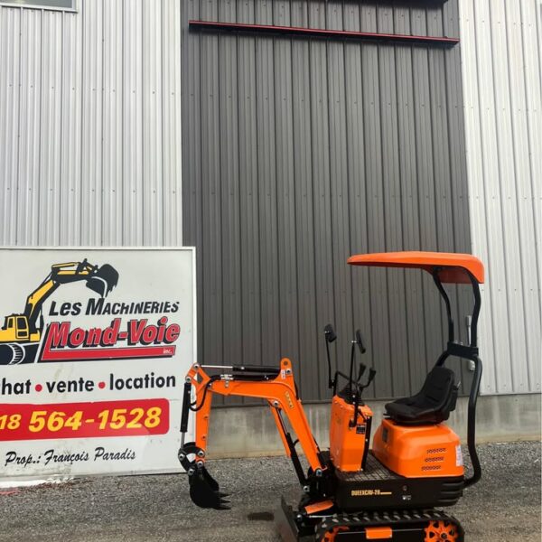 Mini-Excavatrice Compacte 0.8T Ducar 28" 2025