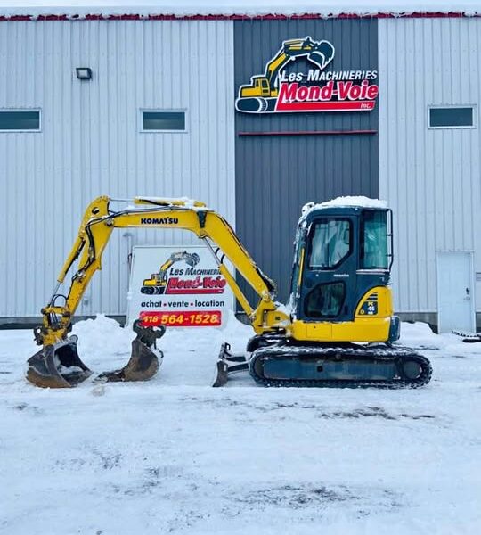 Mini-Pelle Komatsu PC45 – 2012